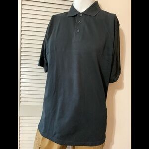 Harvic Black Polo Shirt